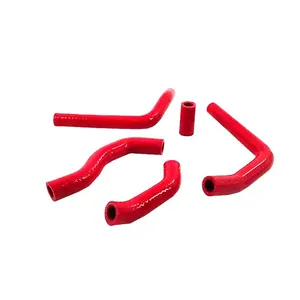 Clear silicone hose For Honda CR125 CR Customized radiator hose for motorcycle hose for CR125 05-08