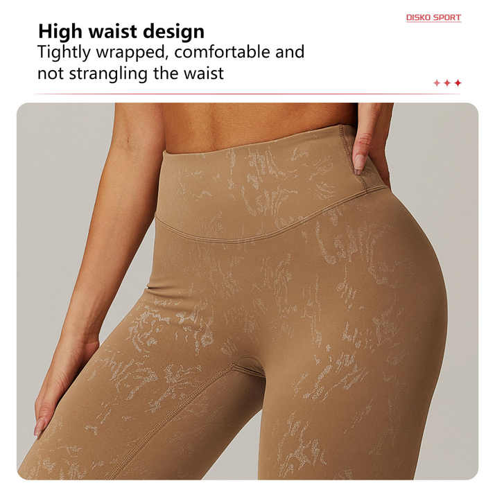Elastic Force Breathable Sportswear Workout Push Up Leggings for Summer