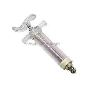 10 мл высококачественный пластиковый стальной ветеринарный инъекционный шприц для вакцинации животных инжектор для животноводческого оборудования - Product Image 5