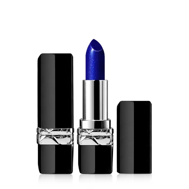 Private Label Temperature Color Changing Lip Stain Blue Changed into Pink Lip Gloss Magic Color Change Lipstick Set