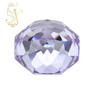 5A Batu Permata Zirkon Berkualitas Tinggi Potongan Mesin untuk Pembuatan Perhiasan Bentuk Mawar Milenium Berwarna Biru Lavender <span class=keywords><strong>Cubic</strong></span> <span class=keywords><strong>Zirconia</strong></span> - Product Image 4