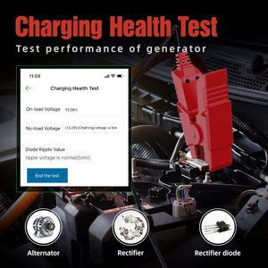 Khởi động 2025 nâng cấp bst360 6V 12V pin xe Tester bluetooth pin tải Tester sạc cranking hệ thống Analyzer - Product Image 5