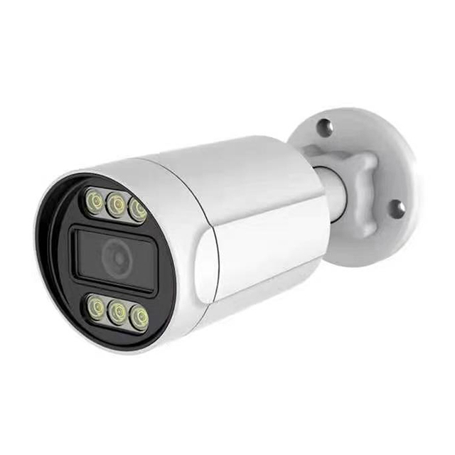 Factory Print Logo Surveillance Outdoor 2.8mm Full Color 4MP 5MP 8MP 4K IP POE Camera with Audio IP Camera De Seguranca Video