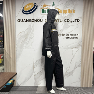 Combinaison <span class=keywords><strong>de</strong></span> <span class=keywords><strong>pluie</strong></span> réfléchissante haute visibilité en deux pièces, veste et pantalon <span class=keywords><strong>de</strong></span> <span class=keywords><strong>pluie</strong></span> séparés, imperméable aux fortes pluies, vêtements <span class=keywords><strong>de</strong></span> <span class=keywords><strong>travail</strong></span> pour hommes - Product Image 4