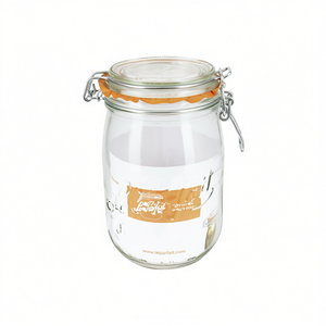 Le Parfait Pot en verre 1,5 L avec couvercle à pince, récipient de rangement - Product Image 2