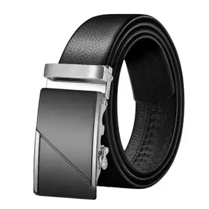 Manufacturers Wholesale Men's Genuine Leather Belt Automatic Buckle Leisure Business Men's Belt Cowhide Leather Belts