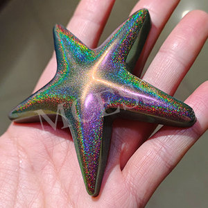 Mcess Miễn Phí Mẫu Supershift Tắc Kè Hoa Ngọc Trai Xe Sơn Nhựa Nghệ Thuật Nguồn Cung Cấp Quang Học Biến Sắc Tố Holographic Mica Bột - Product Image 3