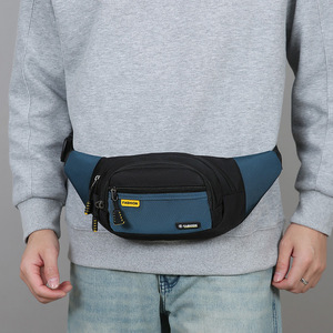Fashion Men's Waist Bag Large Capacity Nylon Chest Bag For Outdoor Everyday Use - Product Image 3