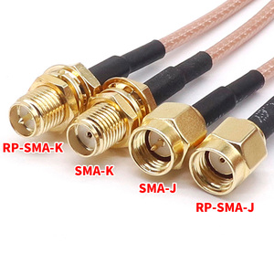 SMA-JK SMA Nam để Nữ adapter cáp bên trong vít bên trong lỗ bên ngoài vít bên trong kim bên trong rg316 Thiết bị mở rộng cáp - Product Image 3