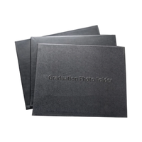 Porte-cartes de visite noir supérieur et sac de certificat organisateur de documents avec rangement pour cartes
