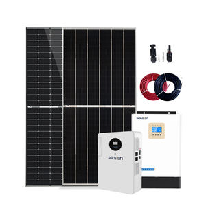 コンドおよび家庭用ソーラーパネル & インバーター付き3KW 4KW 5KWオフグリッドソーラーキット - Product Image 5