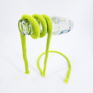 Rope wine bottle suspender, soft and hard rope, Kingmagic artistic rope ornament, magic wine rack, magic <b>prop</b>. - Product Image 5
