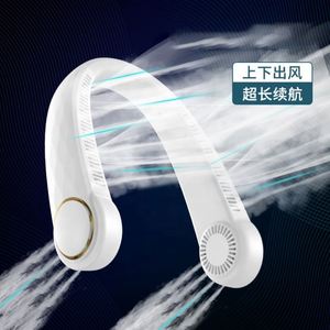 Sale White Blue <b>Cooler</b> for Three <b>Mini</b> Portable Commercial Personal Fan Neck - Product Image 3
