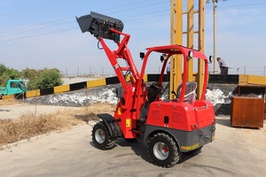 Minicargadora Económica HT906 con Rueda Delantera y Retroexcavadora, con Pala, Cargadora a Batería para Granja y Construcción - Product Image 5