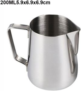 12 OZ(350ml) , 20 OZ(600ml) Metal Coffee Espresso Milk Frothing Pitcher Stainless Steel Milk <b>Jug</b> - Product Image 4