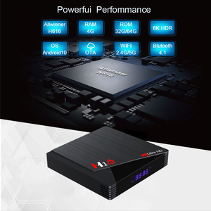 Bán H10 HD Set Top Box 2.4G/5G Dual Wifi Quad Core <span class=keywords><strong>media</strong></span> player Android 10.0 kỹ thuật số TV Box Allwinner H616 6K Set Top Box - Product Image 4