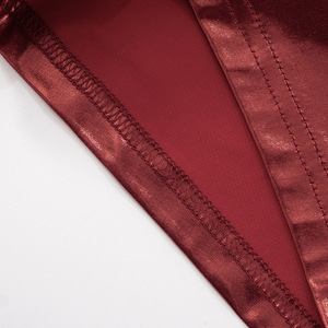 Nouvelle Combinaison Courte Sexy et Tendance pour Femme, Sans Manches, Col Halter, Décontractée, Dos Nu, à Nouer, Brillante - Product Image 6