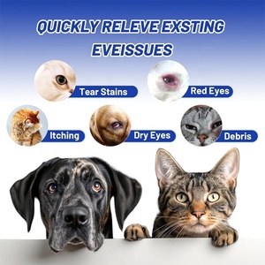 Solution de lavage oculaire pour animaux de compagnie nettoyant pour les taches de larmes gouttes pour les <span class=keywords><strong>yeux</strong></span> pour chiens et chats - Product Image 2