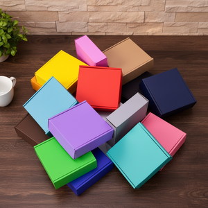 Caja de Regalo Ecológica con Logotipo Personalizado, Diseño de Avión, Embalaje Corrugado para Ropa, Impresión Premium a Cuatro Colores UV - Product Image 6