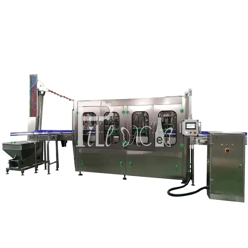 3 in 1 Monoblock A-Z Plastic Bottle Carbonated Drink Filling Machine / Equipment / Soda Water Soft Drink Production Line
