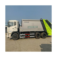 Camion compacteur d'ordures usagé avec une grande capacité et une technologie de compactage avancée pour les déchets urbains