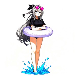 Anime thiên thần phim hoạt hình Tình Yêu Acrylic Standee với hai mặt UV in ấn và tùy chỉnh thiết kế cho màn hình hiển thị và quà tặng - Product Image 3