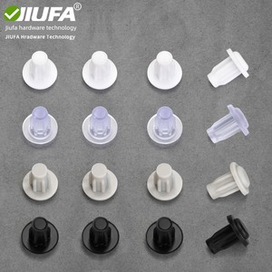 Jiufa Soft Embedded Shockproof PVC Hole Plug 5mm For Furniture Cabinet Doors - Product Image 1