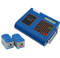 Débitmètre ultrasonique portable DN15~DN6000, débitmètre ultrasonique à pince pour la mesure du débit de liquide