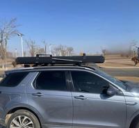 Tente de toit rigide en aluminium LLOYDBERG OEM/ODM, toile imperméable, ouverture automatique rapide pour le camping sur toit de voiture, Overland