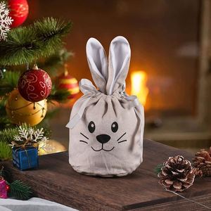 Tas hadiah kelinci Simle keluaran baru tas hadiah Paskah modis untuk anak-anak tas Easter kelinci suguhan Multi warna hadiah ulang tahun - Product Image 3