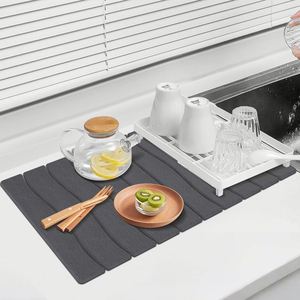 Tapis de bain pliable en diatomite absorbant pour séchage des pieds, idéal pour salle de bain, douche, sol, maison et salon - Product Image 3