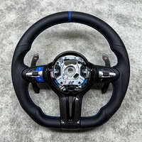 Volant en cuir pour BMW Série 3 Série 5 pour M3 M4 M5 M6 F30 F10 F15 F36 F01 F20 F22 F25 F31 F32 E70 E71 E90 X6