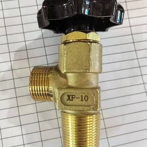 Right-Angle Manual <b>Control</b> QF-51A Stop <b>Valve</b> for Carbon Dioxide Oxygen Nitrogen Cylinders; G3/4 Structure for Oil Water Gas - Product Image 2