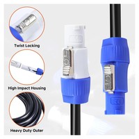 Cable de Alimentación Metálico PKnight Control-1 con Garantía de 1 Año para Distribución de Energía en Escenarios