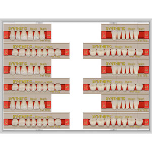 CE ISO fabbrica falsi denti di ricambio 2 strati 3 strati denti acrilici dentali dentiera denti artificiali - Product Image 5