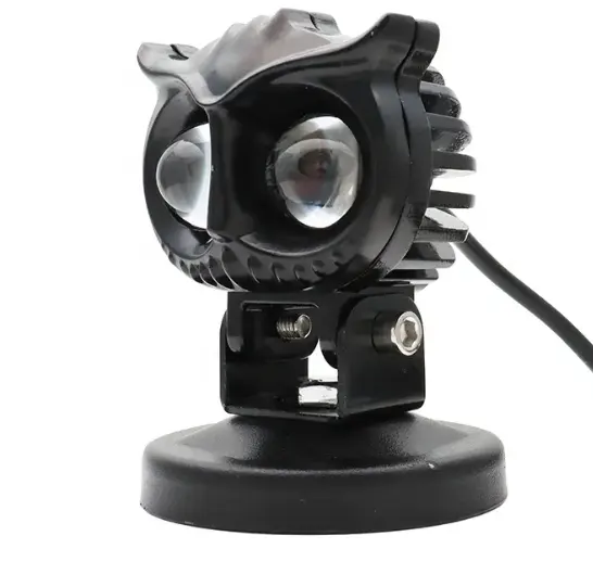 Giá cả cạnh tranh Owl thiết kế màu kép Led Xe Máy Sương Mù Ánh Sáng Đèn Pha Led phụ trợ tại chỗ đèn LED cho xe máy