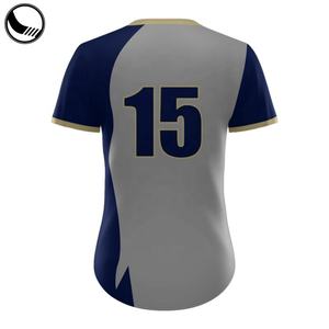 Uniforme de Béisbol Personalizado para Mujer, Ropa de Béisbol y Softbol, Camisetas y Tops, Impresión por Sublimación Digital, Color Personalizado, Unisex - Product Image 5