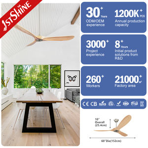 พัดลมเพดาน 1stshine ใบมีดไม้<span class=keywords><strong>แฟน</strong></span>ซีแห่ง<span class=keywords><strong>ชาติ</strong></span> APP สมาร์ทโฮมควบคุมพัดลมเพดาน OEM - Product Image 3