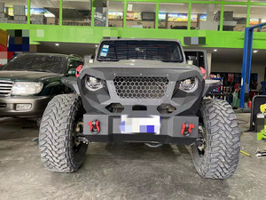 Spedking-Parrilla de parachoques delantero y trasero para coche, accesorios de automóvil de 4x4, 2007-2017, para JEEP WRANGLER JK/JL/JT - Product Image 5