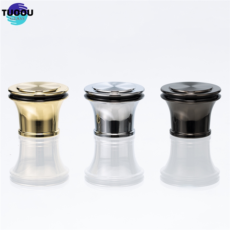In Stock Wholesale Luxury Zamac Cover Lid Customized 15MM Metal Zinc Alloy Gold Silver Gun Color Perfume Bottle Cap