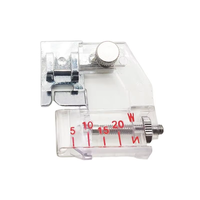 Pied presseur multifonctionnel pour machine à coudre domestique CY-6290, accessoire de machine à coudre électrique pour ourlets et petits tubes