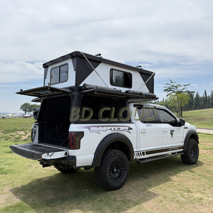 Outdoor Camping Hard Roof <b>Top</b> Tent Aluminum Truck for F150 - Product Image 4