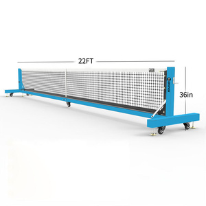 Arronax ngoài trời Hợp kim nhôm pickleball lưới di chuyển chuyên nghiệp pickleball khung với <span class=keywords><strong>Net</strong></span> có thể gập lại pickleball trò chơi <span class=keywords><strong>Net</strong></span> - Product Image 1