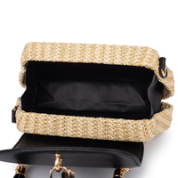 Nouveau Sac à Main en Paille Tressée pour Femme Été 2026 – Sac Bandoulière à Poignée Supérieure, Pochette, Sac de Plage pour Vacances