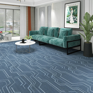 Alfombra de <span class=keywords><strong>pared</strong></span> a <span class=keywords><strong>pared</strong></span> con mechones Rollo de alfombra de piso de hotel de auditorio de felpa suave gruesa para exposiciones - Product Image 6
