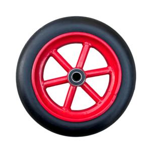 Roues en caoutchouc massif robustes STONE de <span class=keywords><strong>12</strong></span> <span class=keywords><strong>pouces</strong></span> avec roulement à billes pour chariot de jardin, chariot et <span class=keywords><strong>brouette</strong></span> - Product Image 4