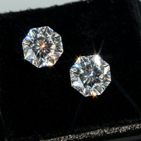 Goldleaf Jewelry Piedra preciosa de moissanita blanca de alta calidad VVS Claridad Corte especial Diamante de moissanita Suelto
