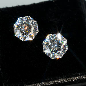 Bijoux Goldleaf Pierre précieuse Moissanite blanche de haute qualité Clarté VVS Coupe spéciale Diamant Moissanite en vrac - Product Image 2