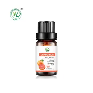 HL- 100% Pure Natural Citrus Peel extra Whitening Body Oils Supplier, Bulk Organic Pink Grapefruit Essential Oil For black skin