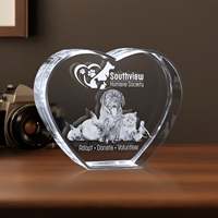 Coup de cœur : Récompense en cristal de haute qualité au design élégant pour cadeau d'affaires (vente en gros)